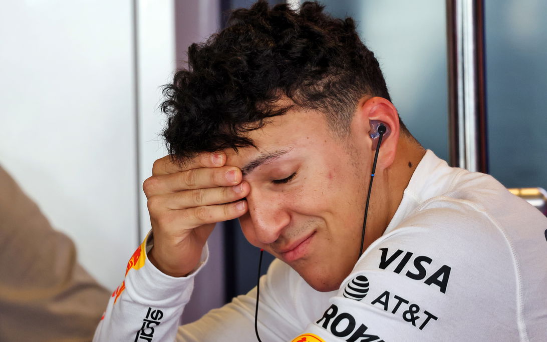 Hadjar Post season Abu Dhabi Red Bull