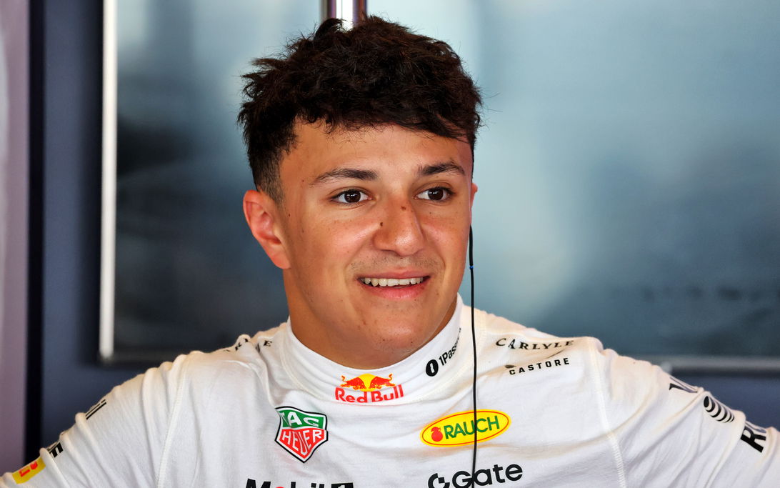 Hadjar Post season Abu Dhabi Red Bull