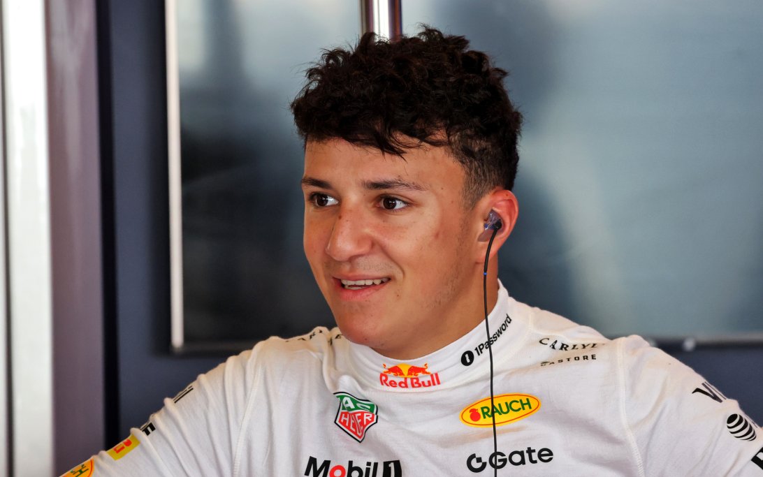 Hadjar Post season Abu Dhabi Red Bull