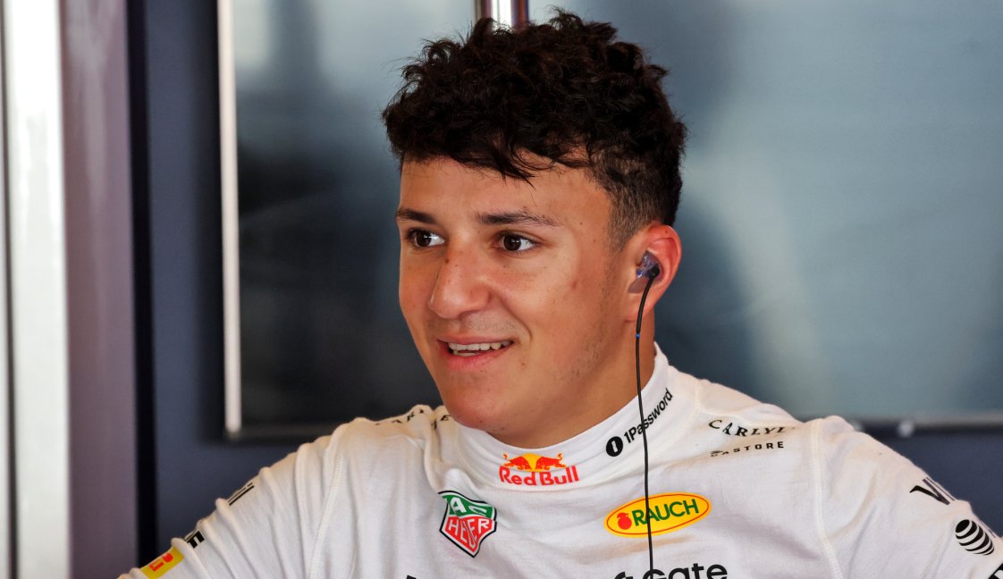 Hadjar Post season Abu Dhabi Red Bull