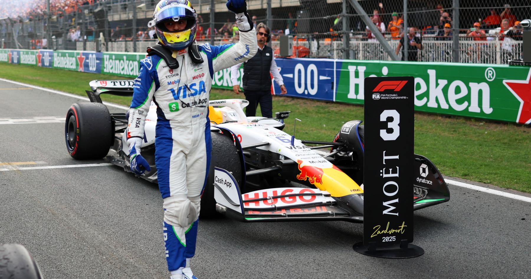 Red Bull make 'very clear' second seat decison as Isack Hadjar stars