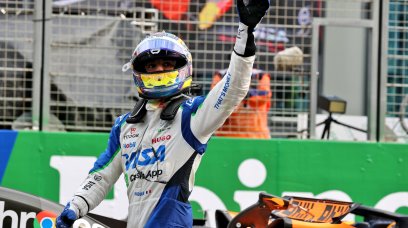 Hadjar podium Zandvoort