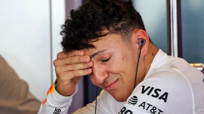 Hadjar Post season Abu Dhabi Red Bull