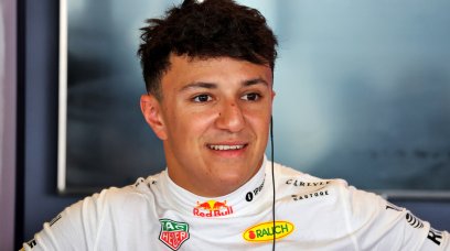 Hadjar Post season Abu Dhabi Red Bull