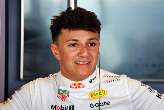 Hadjar Post season Abu Dhabi Red Bull