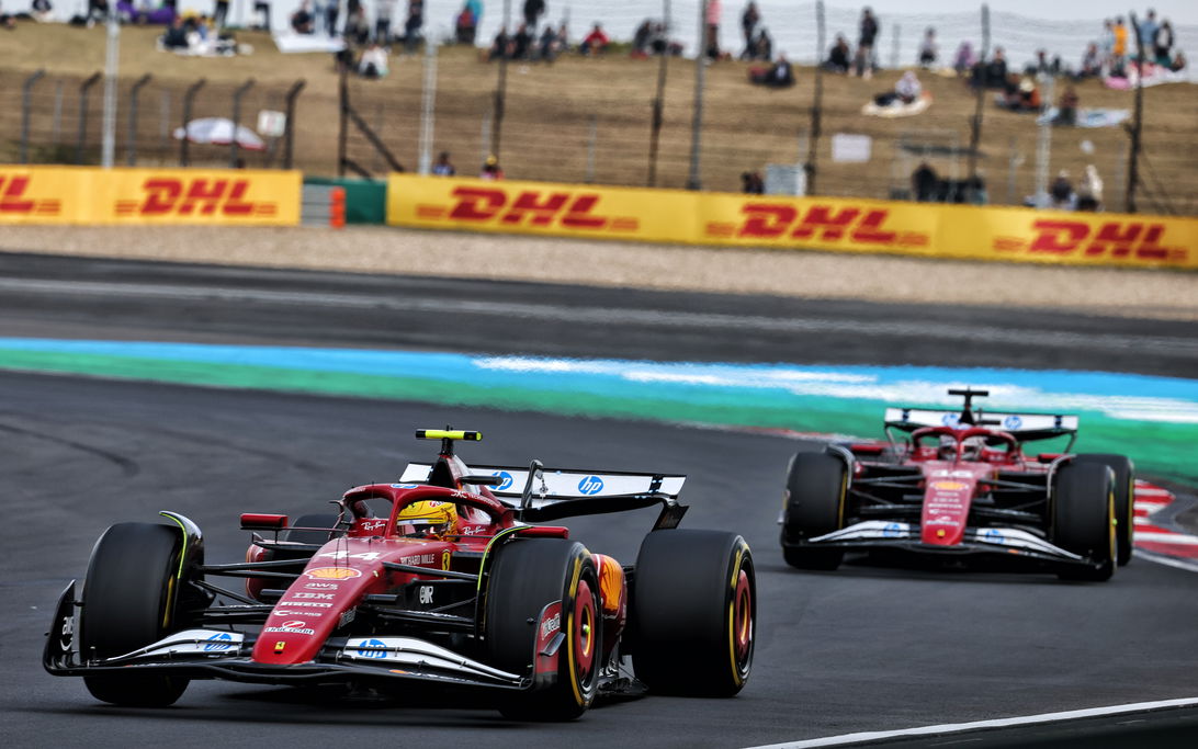 Hamilton Leclerc China race