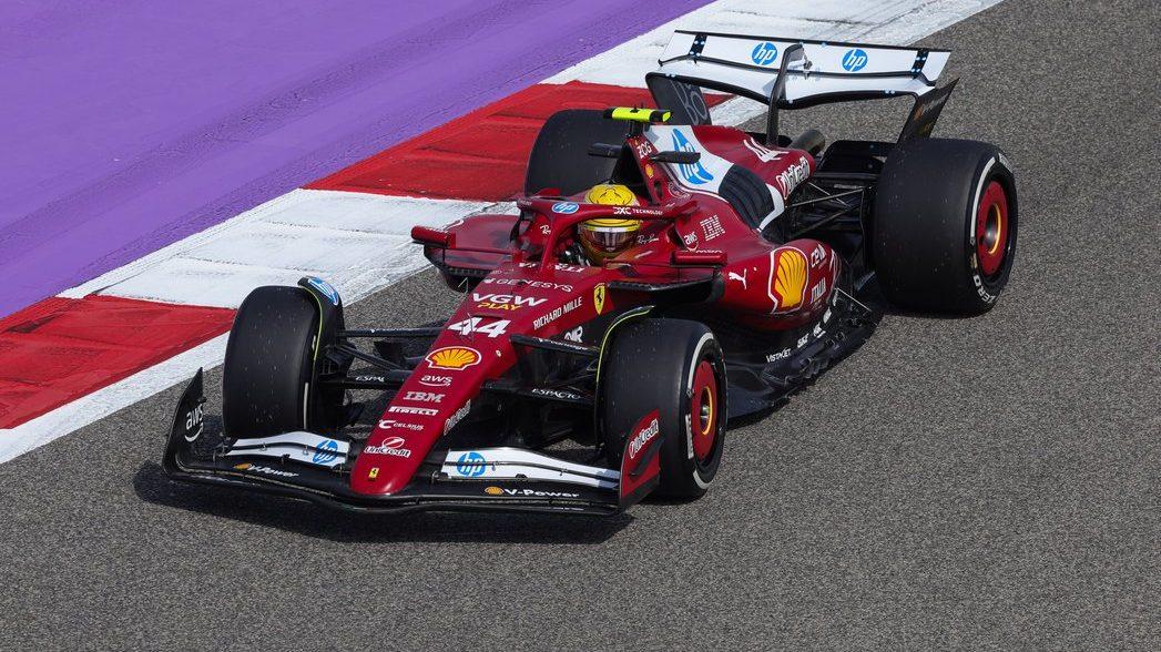Hamilton FP1 Bahrain