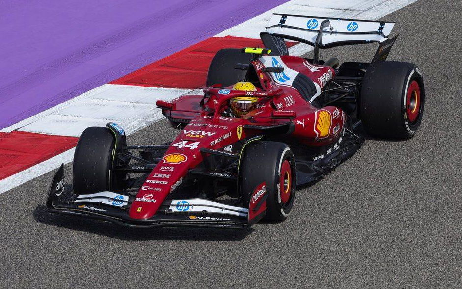 Hamilton FP1 Bahrain