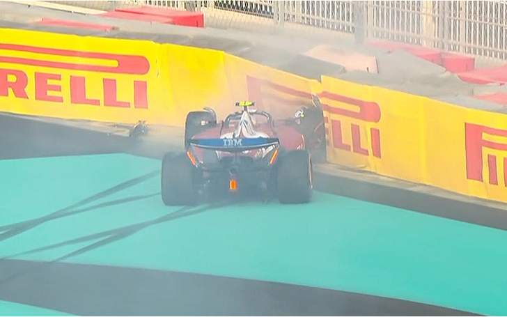 Hamilton Abu Dhabi crash