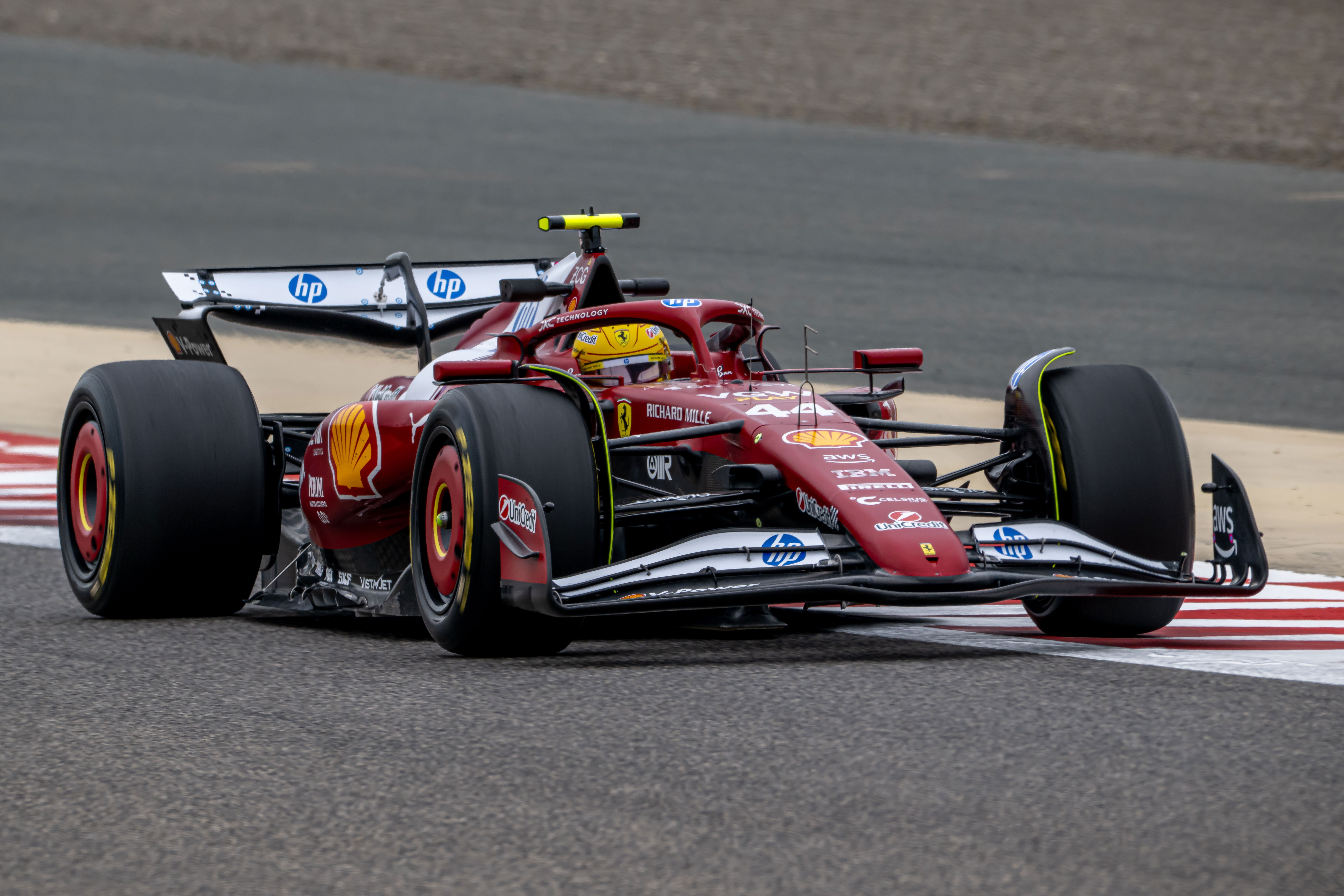 Hamilton Bahrain Test