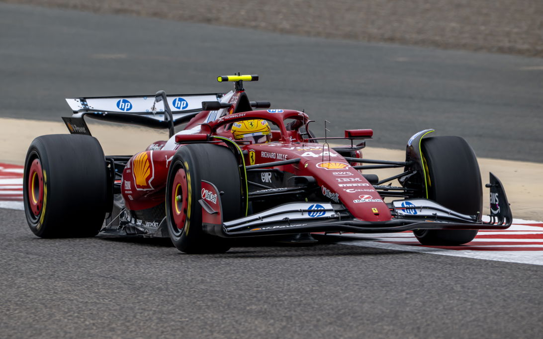 Hamilton Bahrain Test