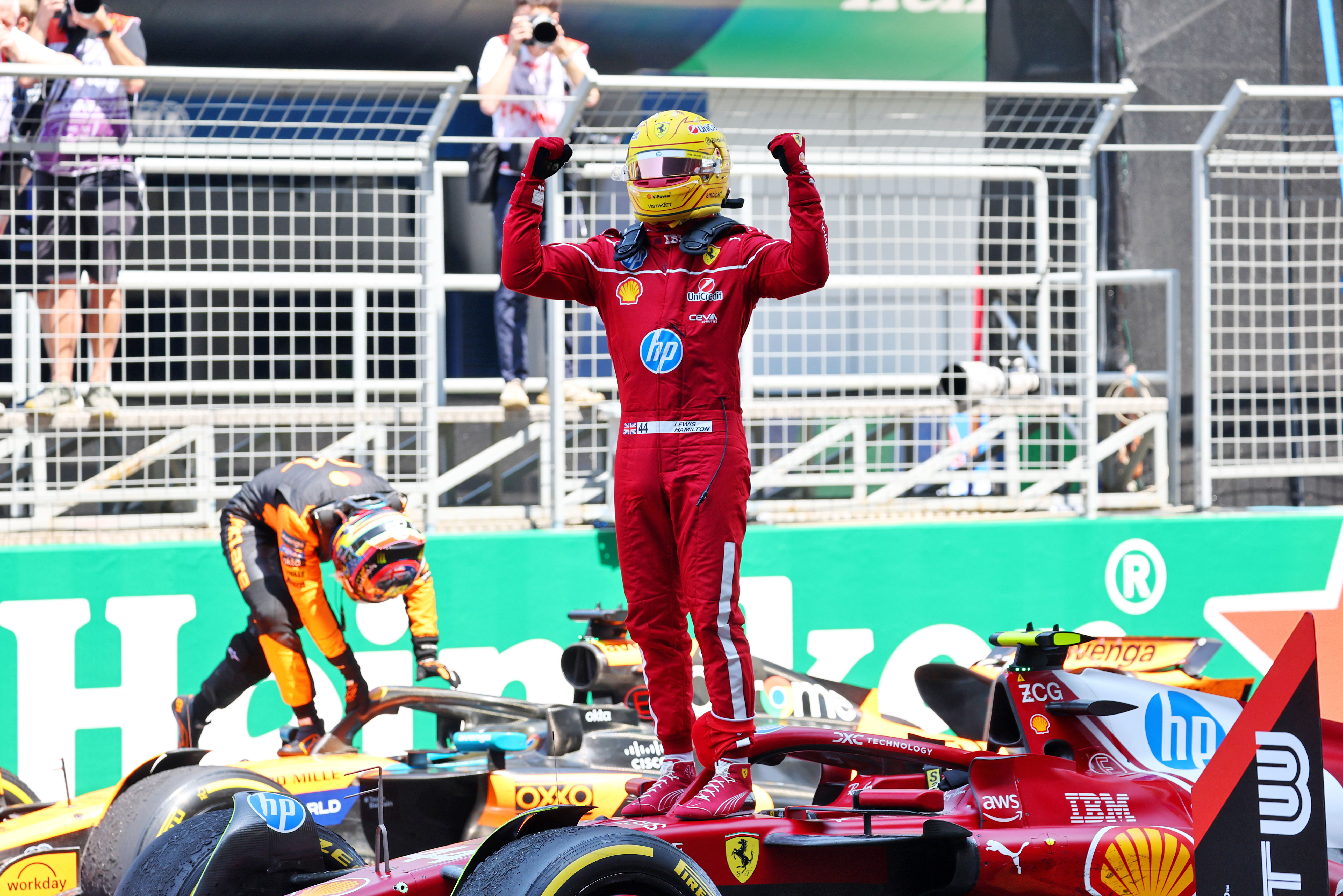 Hamilton China sprint win