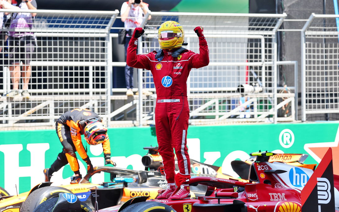 Hamilton China sprint win