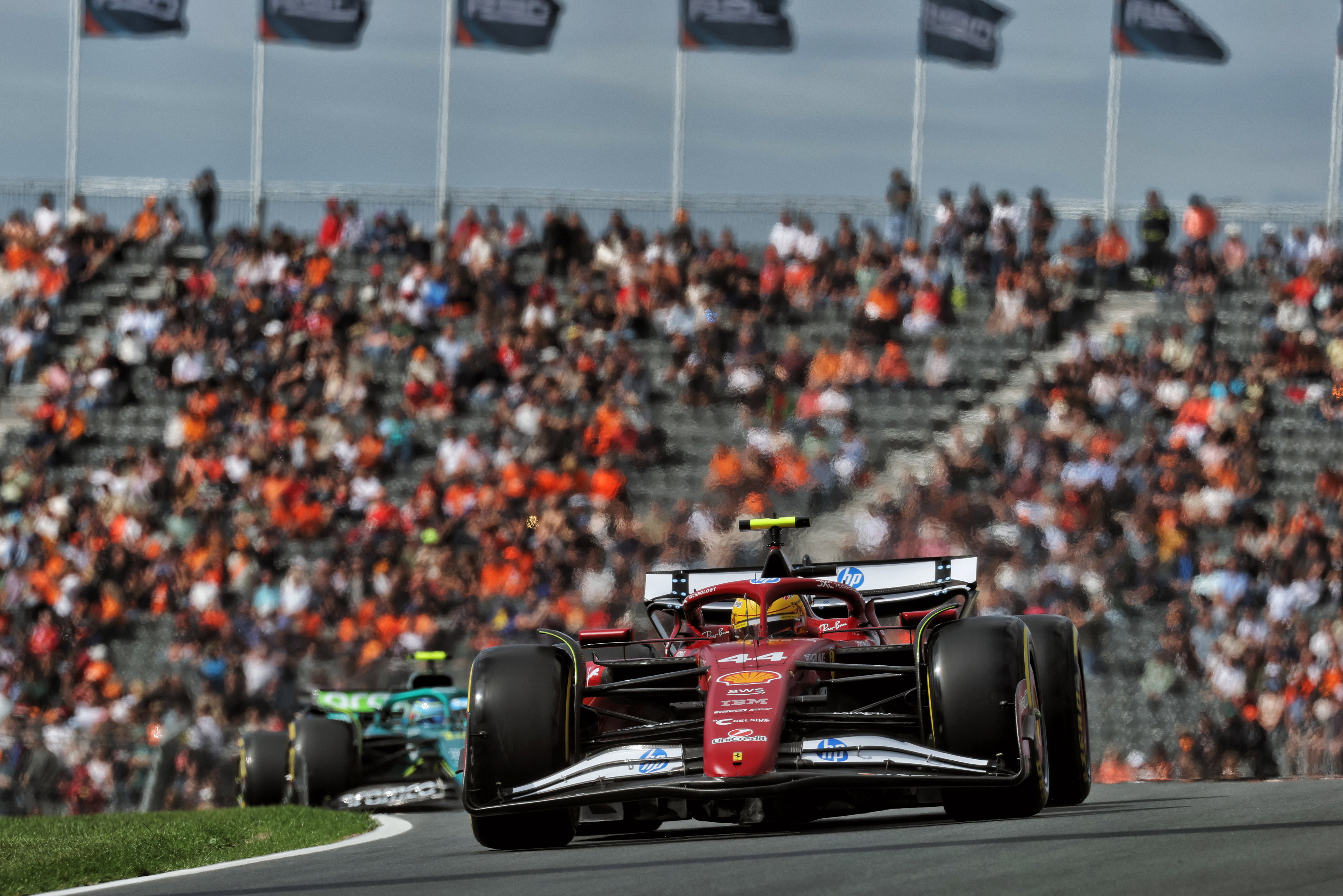 Hamilton FP1 Zandvoort