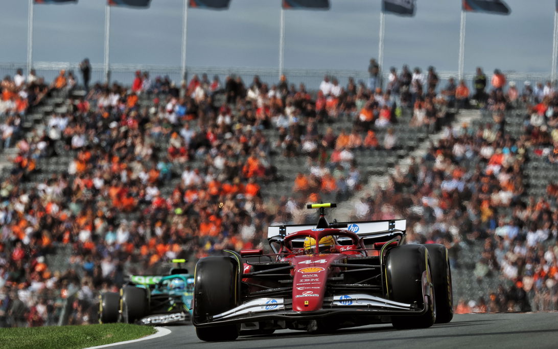 Hamilton FP1 Zandvoort
