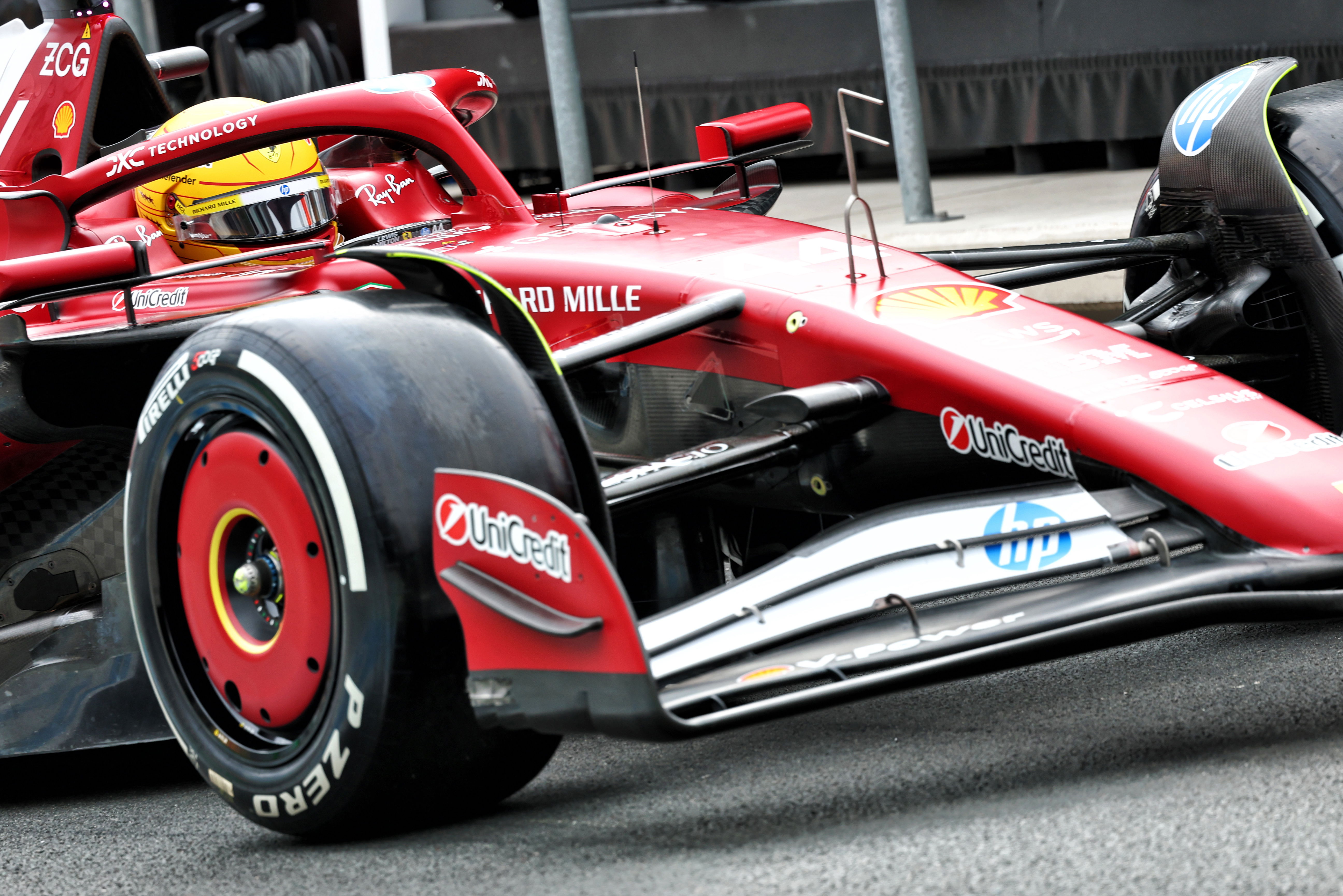 Hamilton FP2 Zandvoort