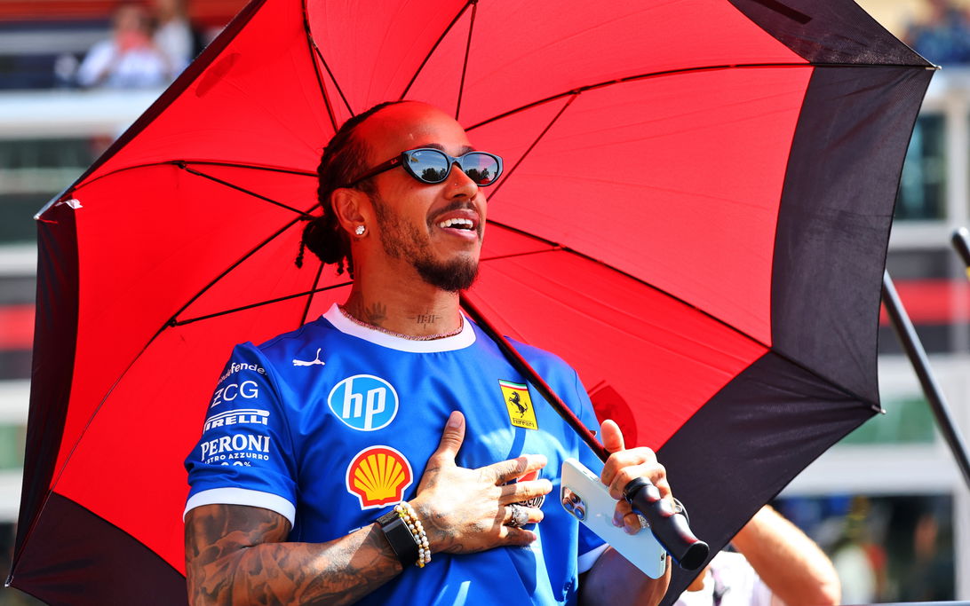 Hamilton Monza Driver Parade