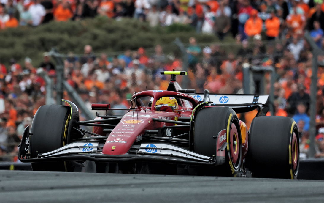 Hamilton Zandvoort race