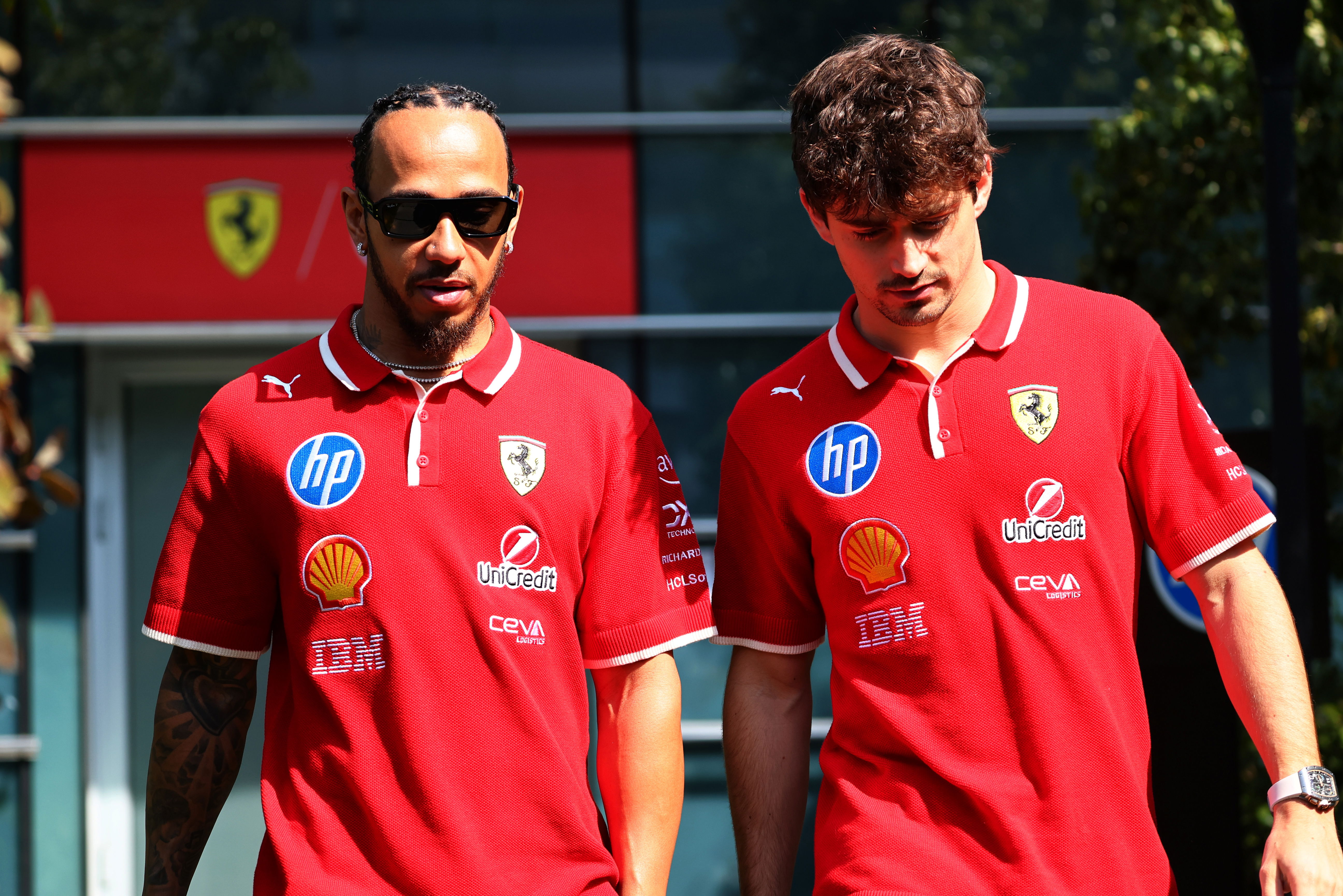 Lewis Hamilton Charles Leclerc