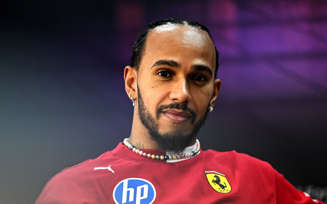 Hamilton presser Bahrain test day 3