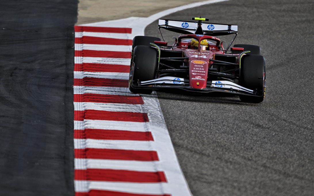 Hamilton Bahrain test day 3