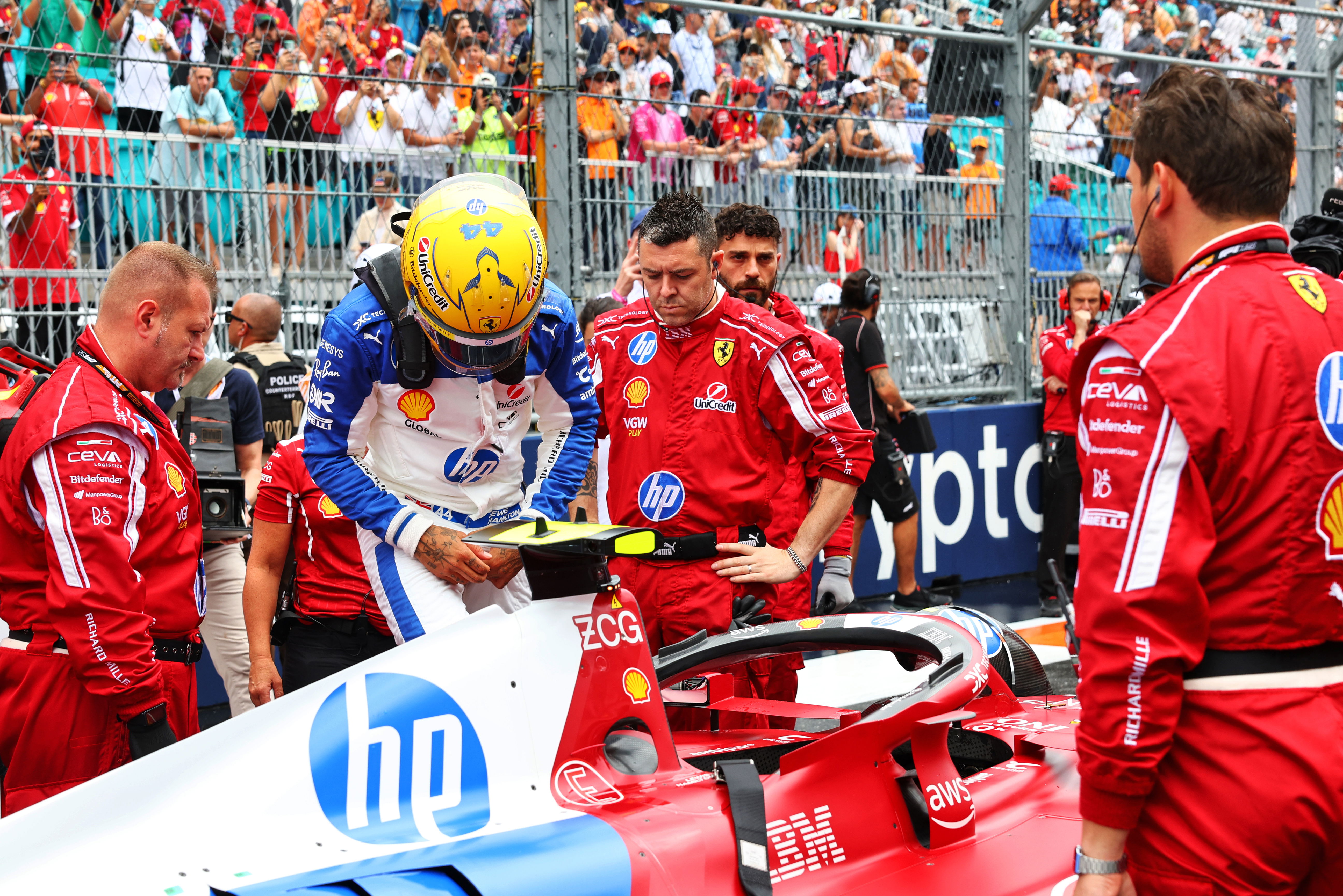 Hamilton Miami sprint