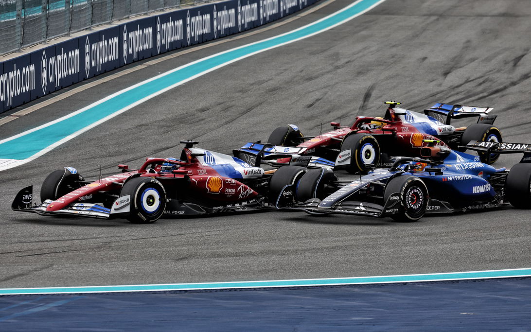Hamilton Leclerc Sainz Miami
