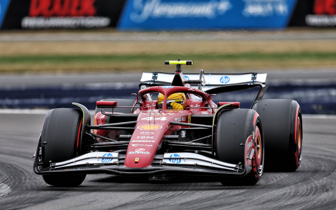 Hamilton Silverstone FP3