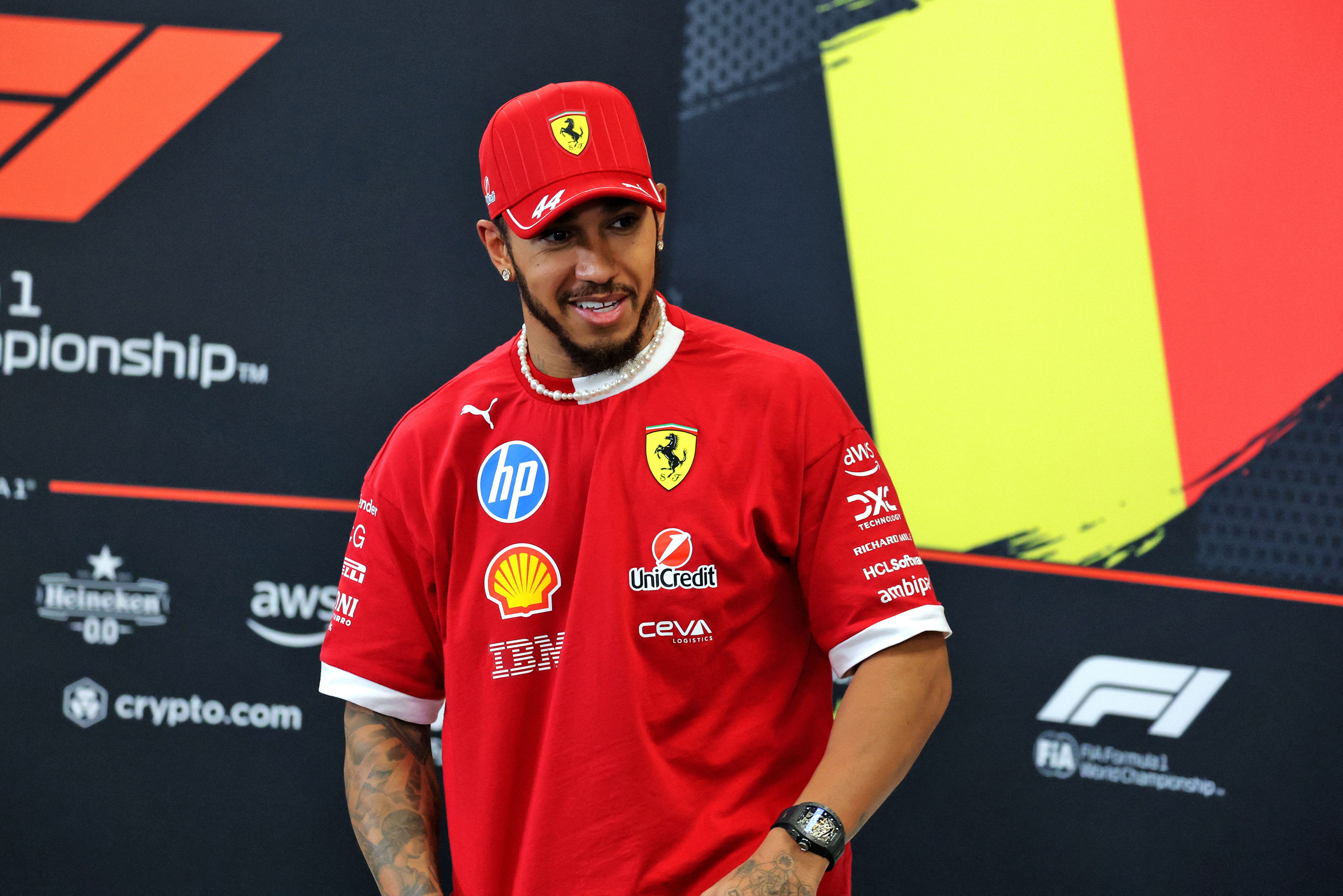 Hamilton Belgium Thursday