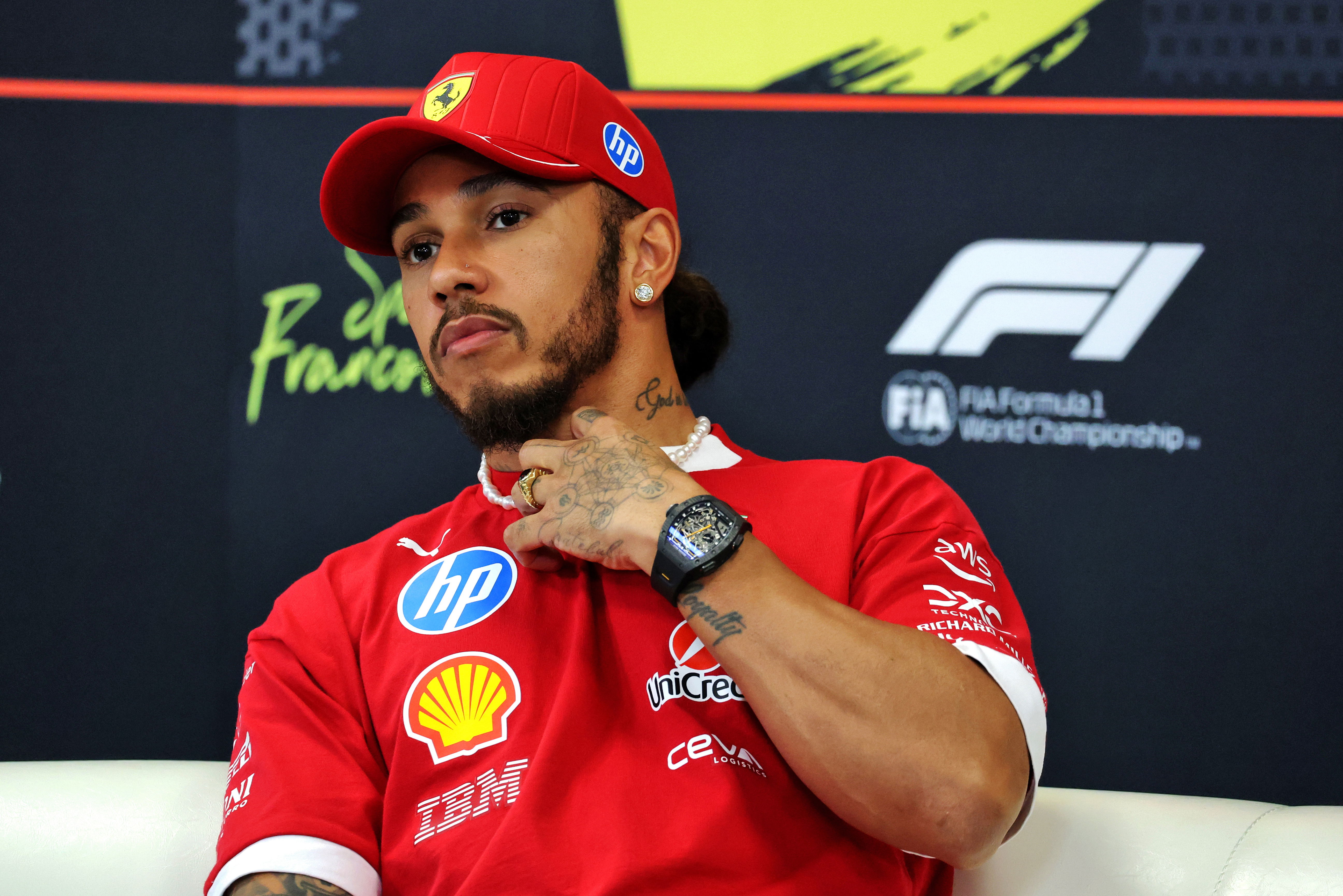 Hamilton Belgium Thursday