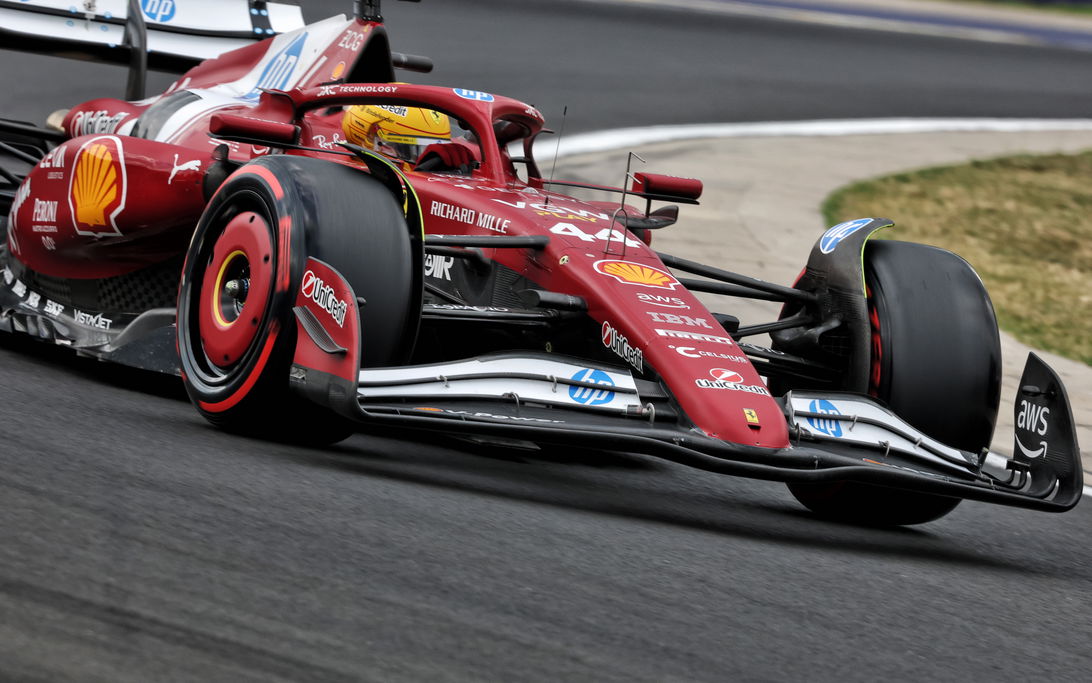 Hamilton Qualifying Hungary