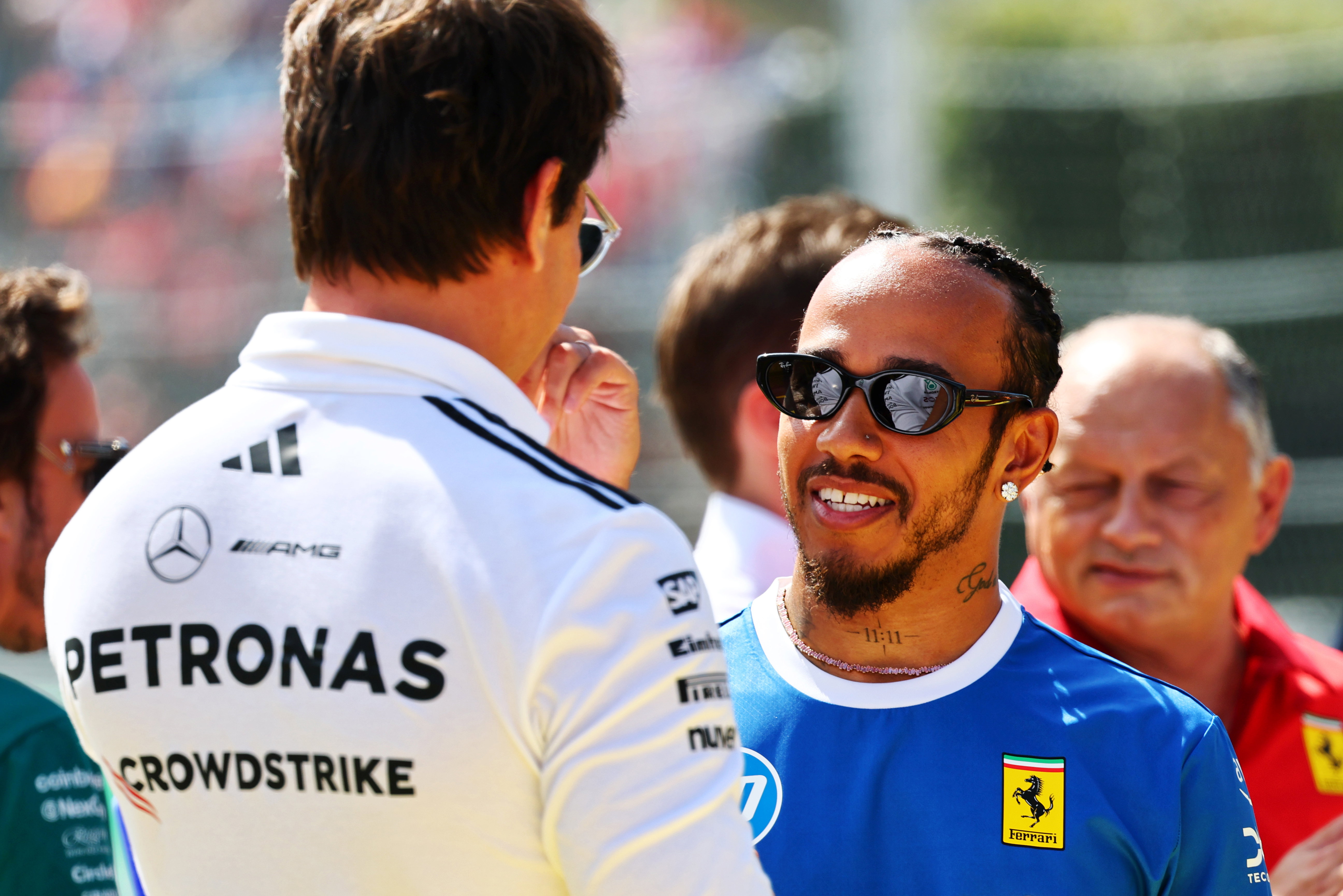 Wolff Hamilton Monza