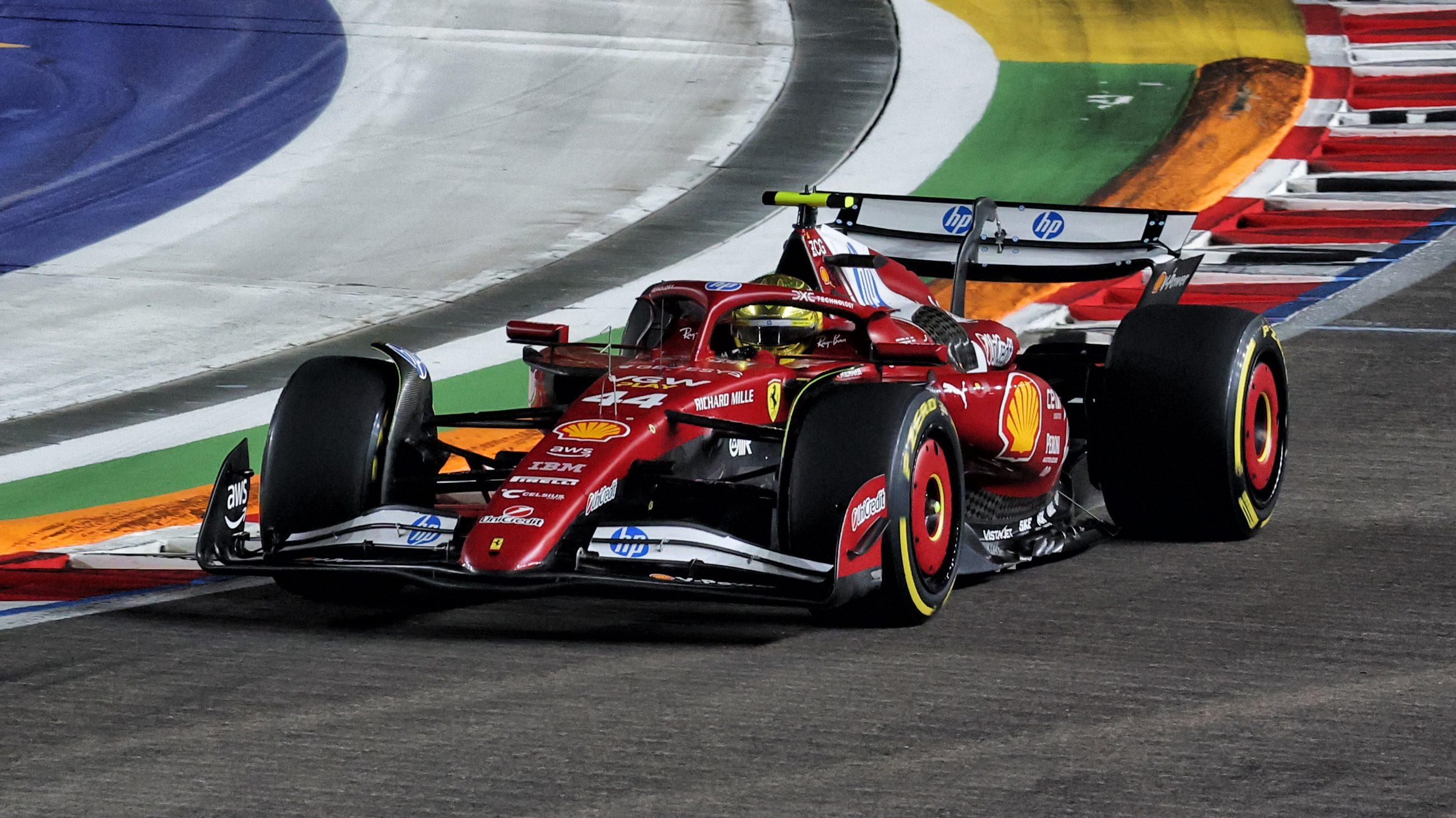 Hamilton race Singapore