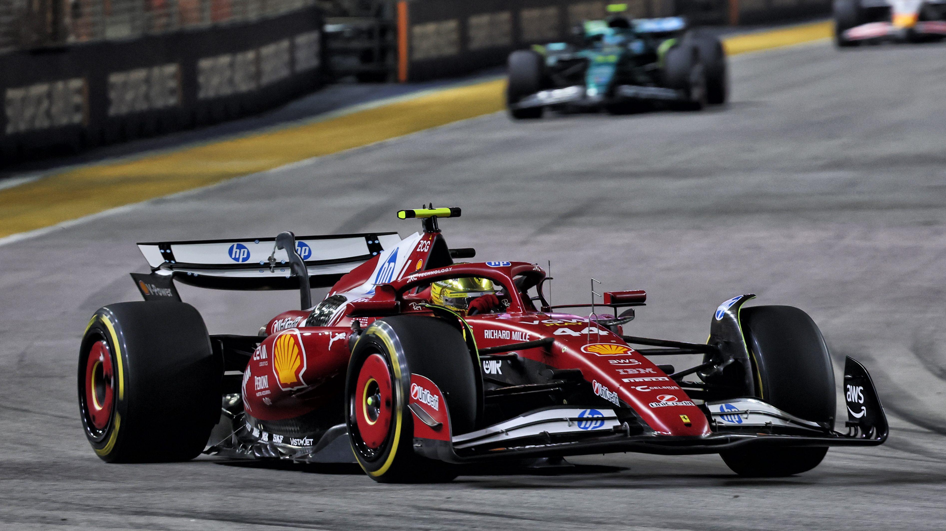 Hamilton race Singapore