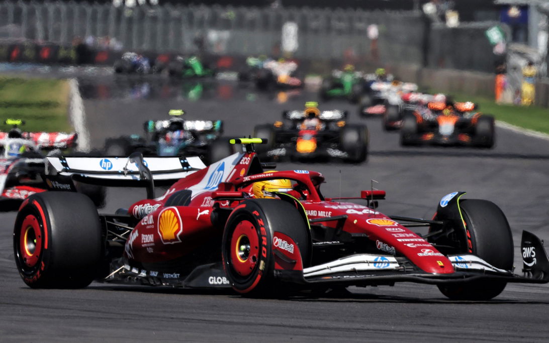 Hamilton race Mexico