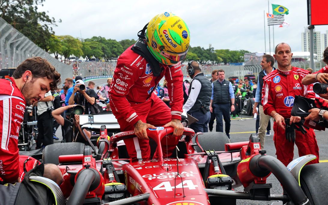 Hamilton Brazil sprint