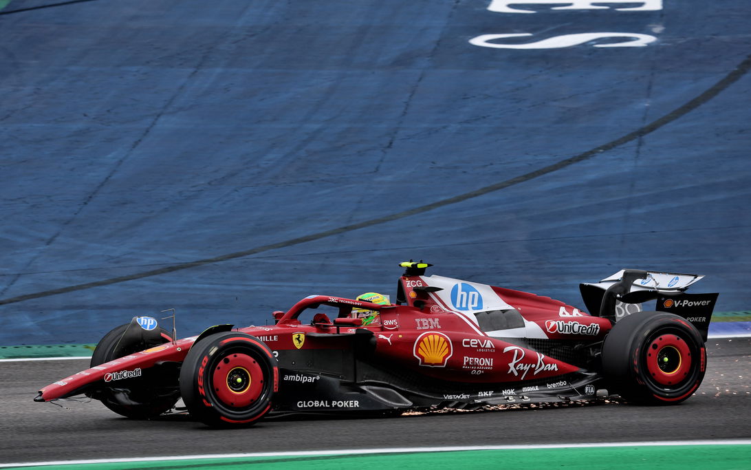 Hamilton front wing Brazil