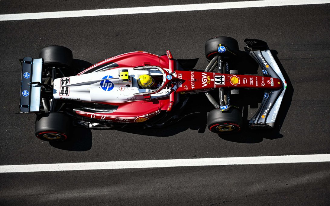 Hamilton Monza race