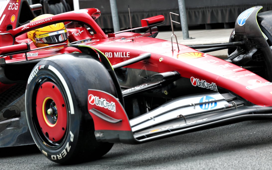 Hamilton FP2 Zandvoort