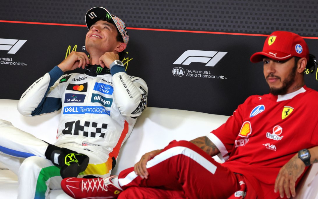 Hamilton lanza una amenaza 'agresiva' en busca de su primer podio de Gran Premio con Ferrari