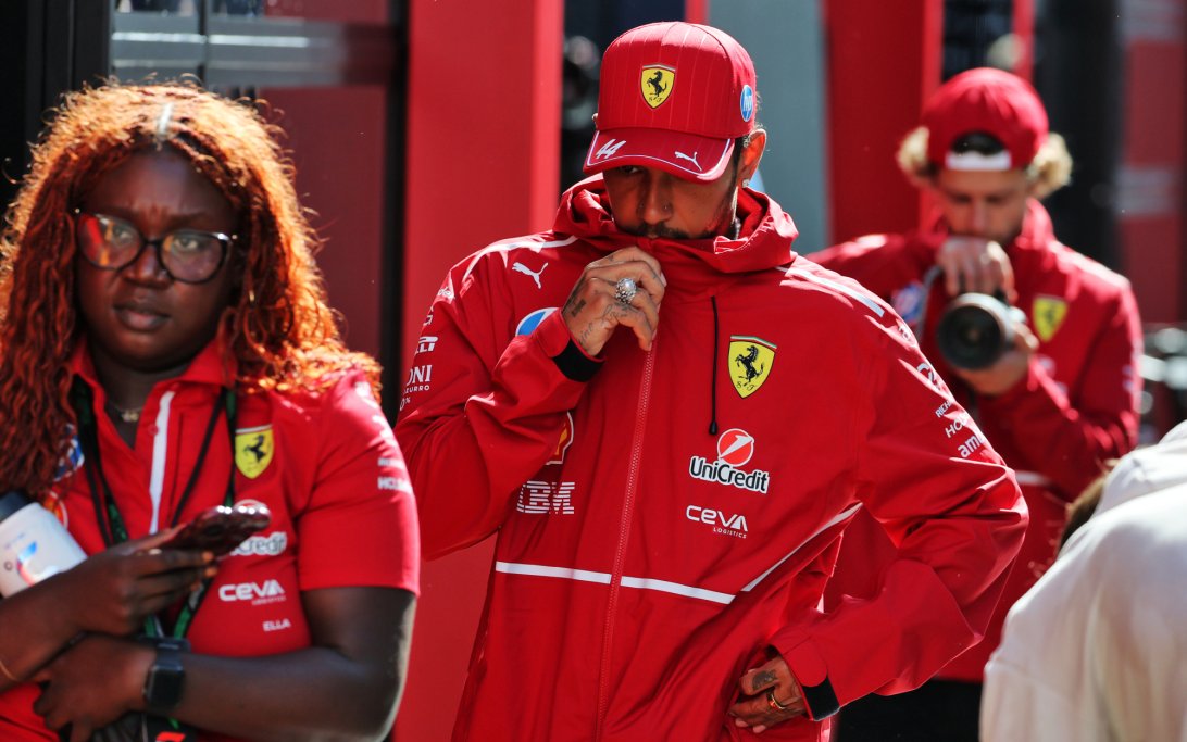 Hamilton Zandvoort Thursday