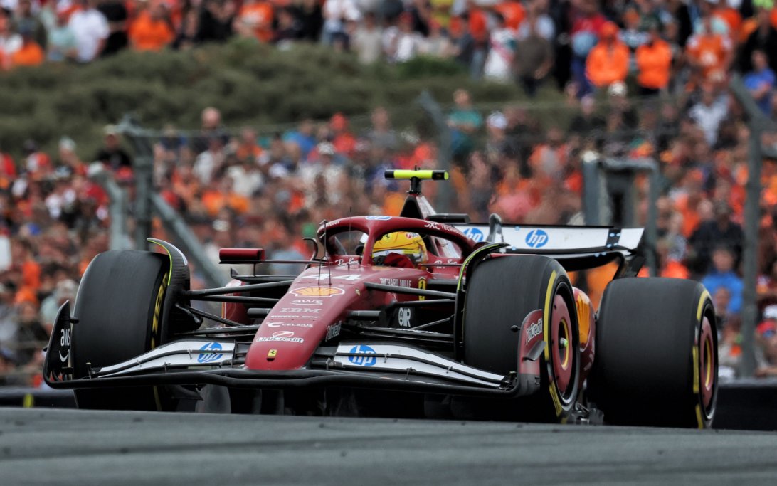 Hamilton Zandvoort race