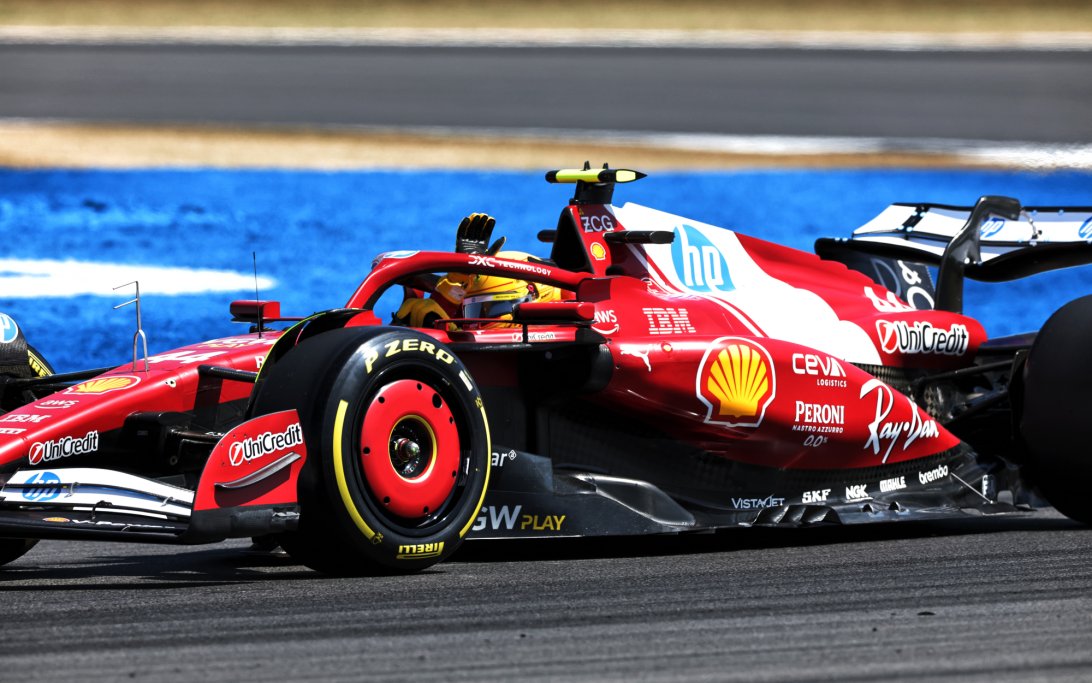 Hamilton Silverstone FP1