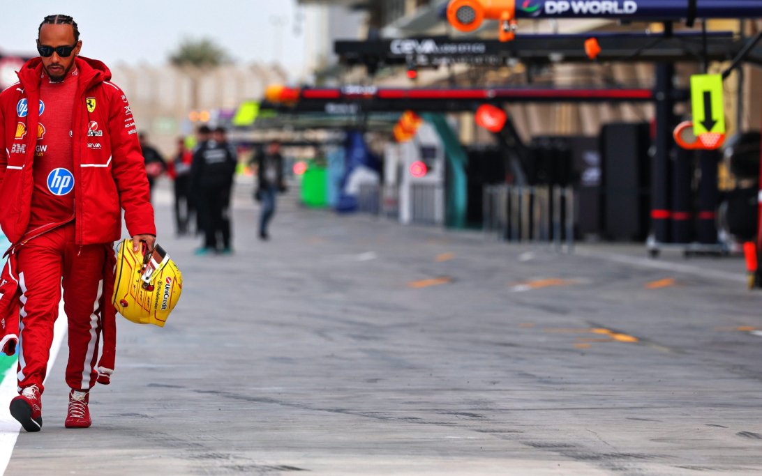 Hamilton Bahrain test