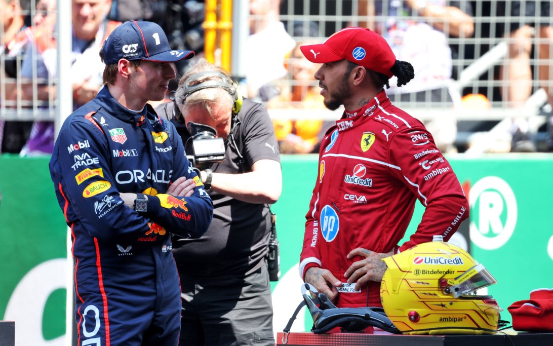 Verstappen Hamilton China