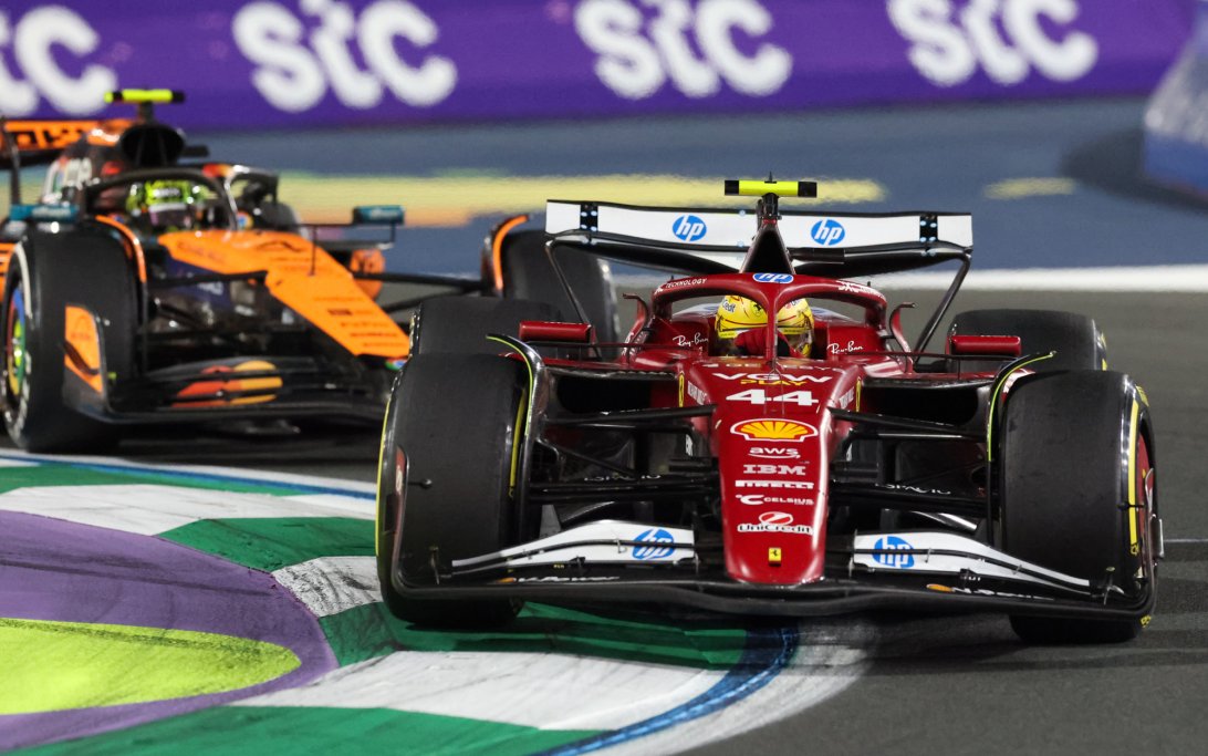 Hamilton race Jeddah