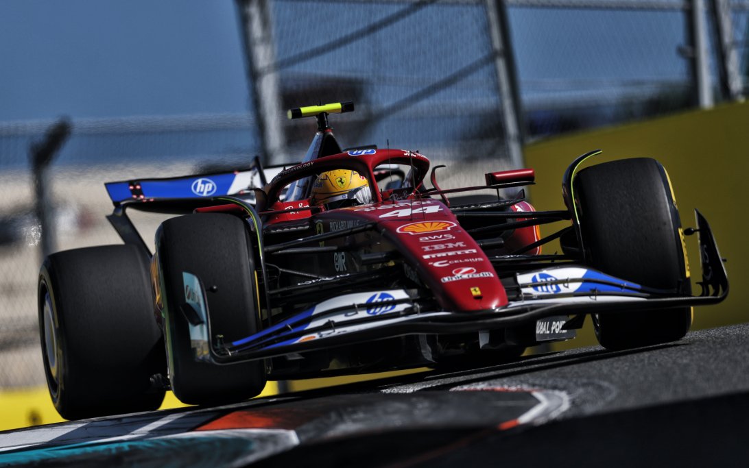 Hamilton Miami sprint