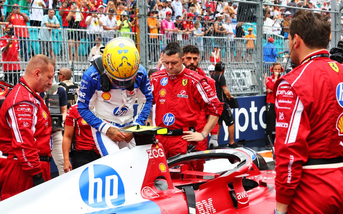 Hamilton Miami sprint