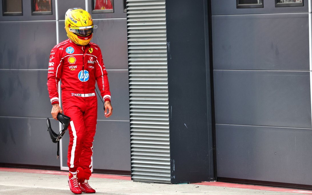 Hamilton Qualifying Hungary