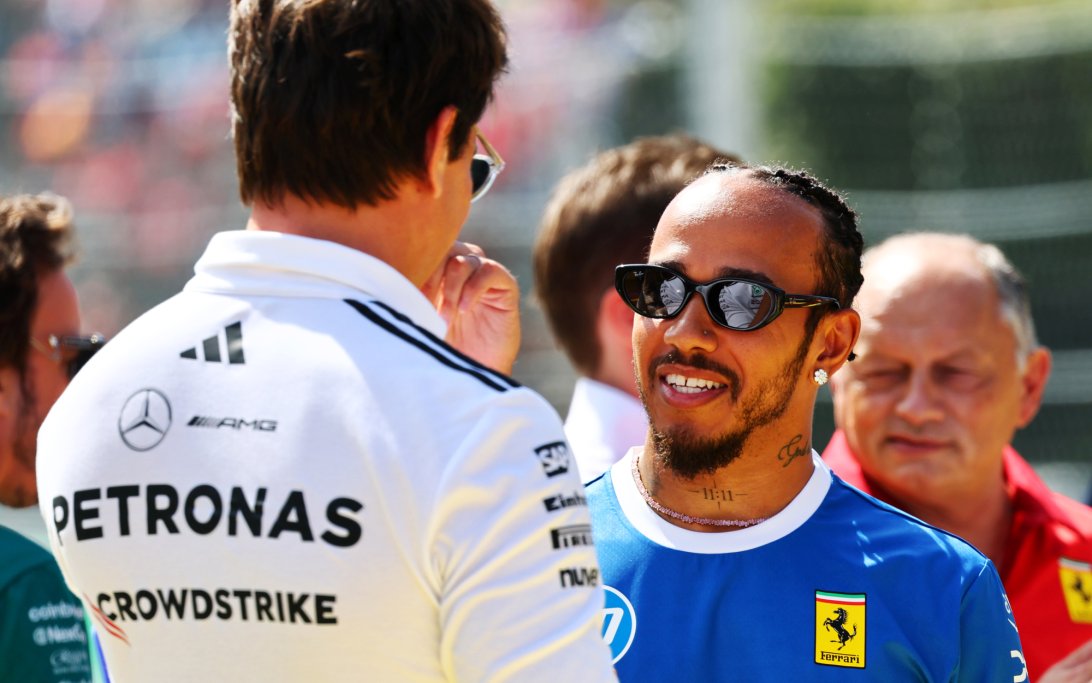 Wolff Hamilton Monza